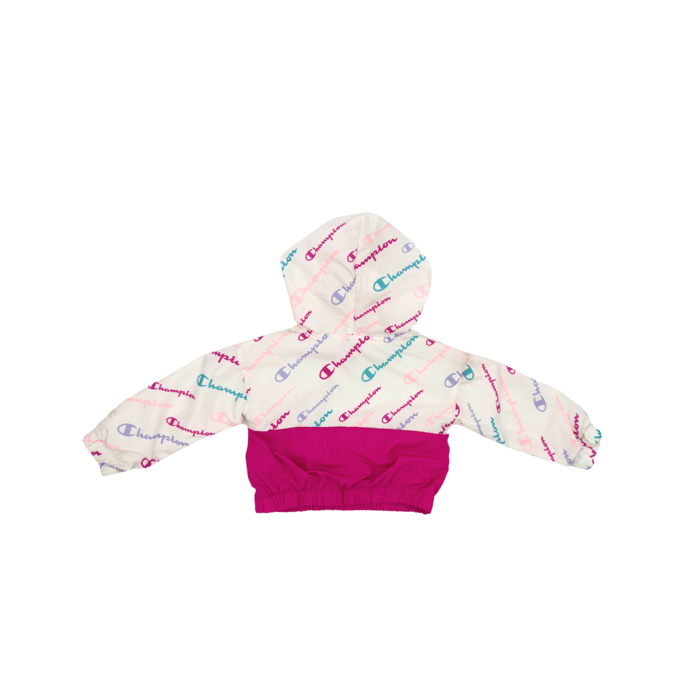 Champion Vintage Pink Windbreaker – Size 12M