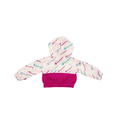 Champion Vintage Pink Windbreaker – Size 12M