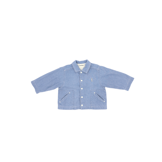 YSL Vintage Kids Denim Jacket – Size 12–24 Months