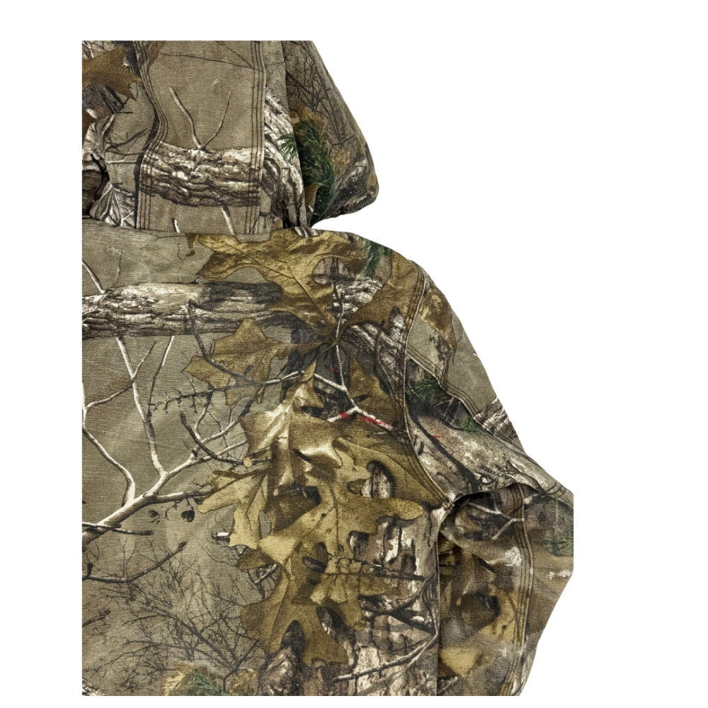 Carhartt Camo Hooded Jacket – Size 7–8Y
