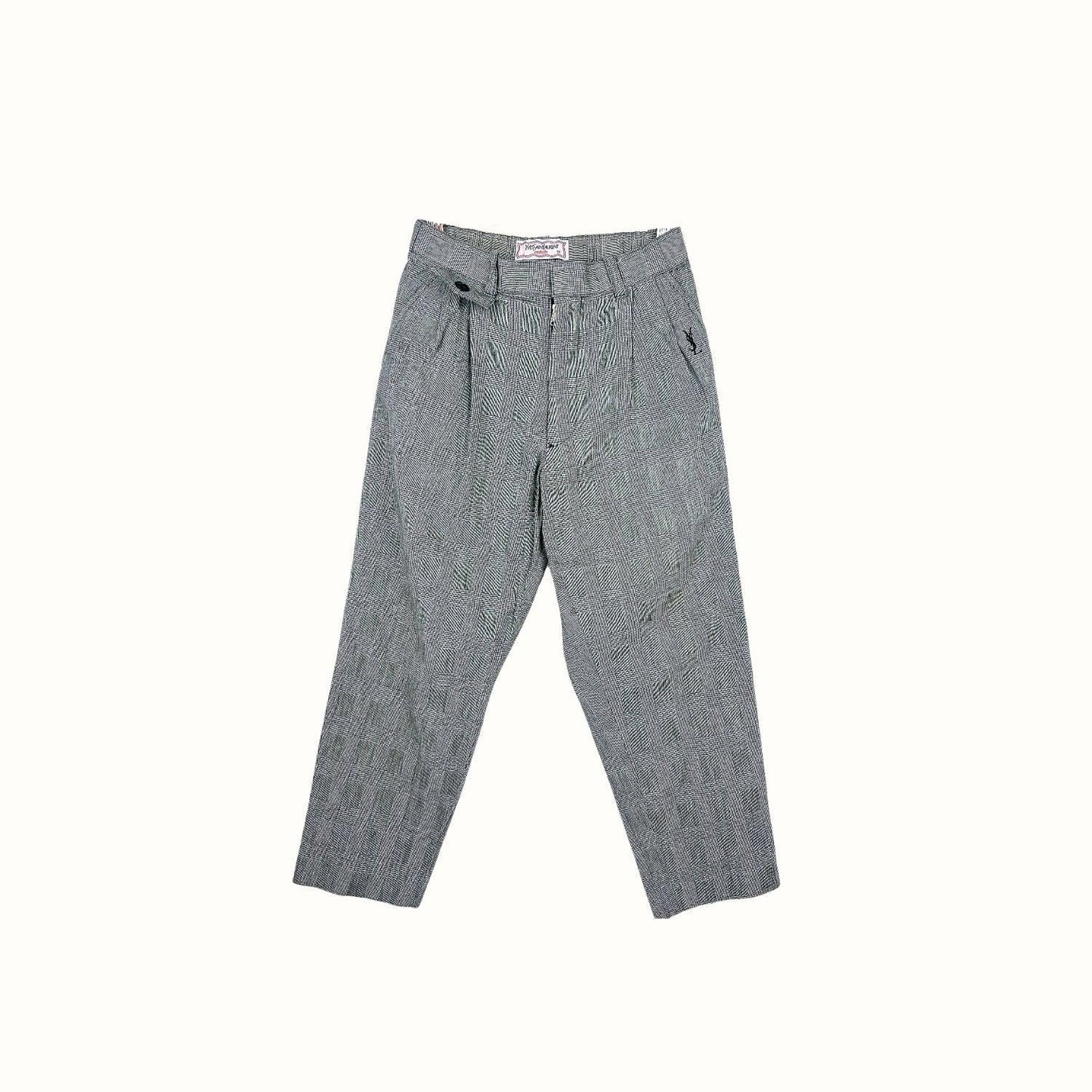 YSL Enfants Plaid Set – 5Y