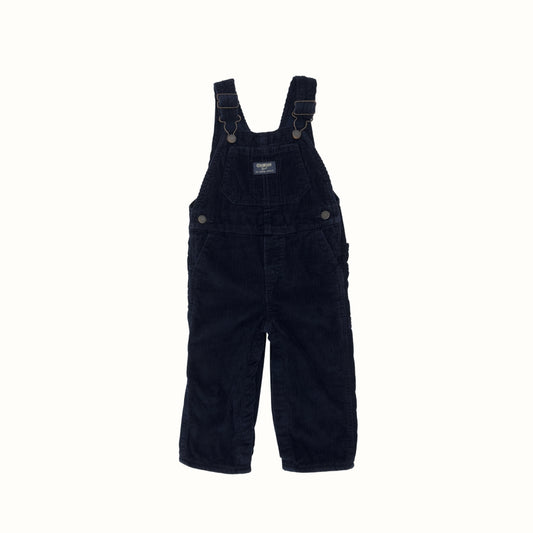 OshKosh Navy Cord Overalls — 18M