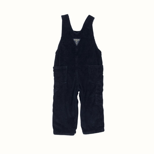 OshKosh Navy Cord Overalls — 18M