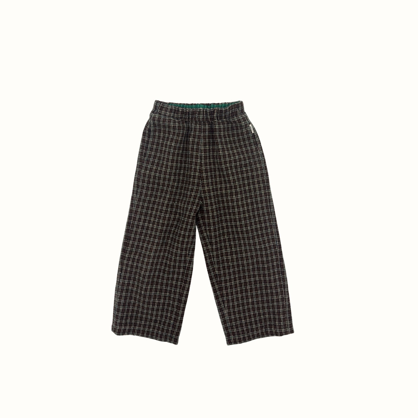 Vintage Checked Pants — 4–5Y