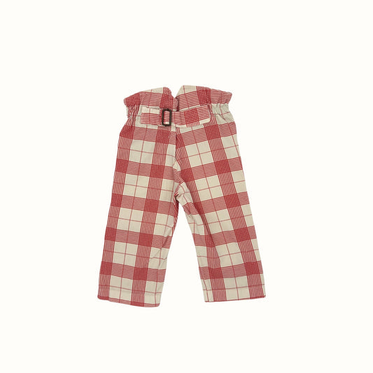 The Animals Observatory Plaid Pants — 3–4Y