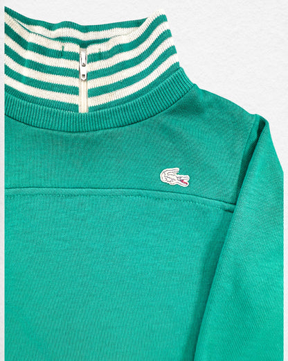 Vintage Lacoste Striped Collar Shirt – 2Y