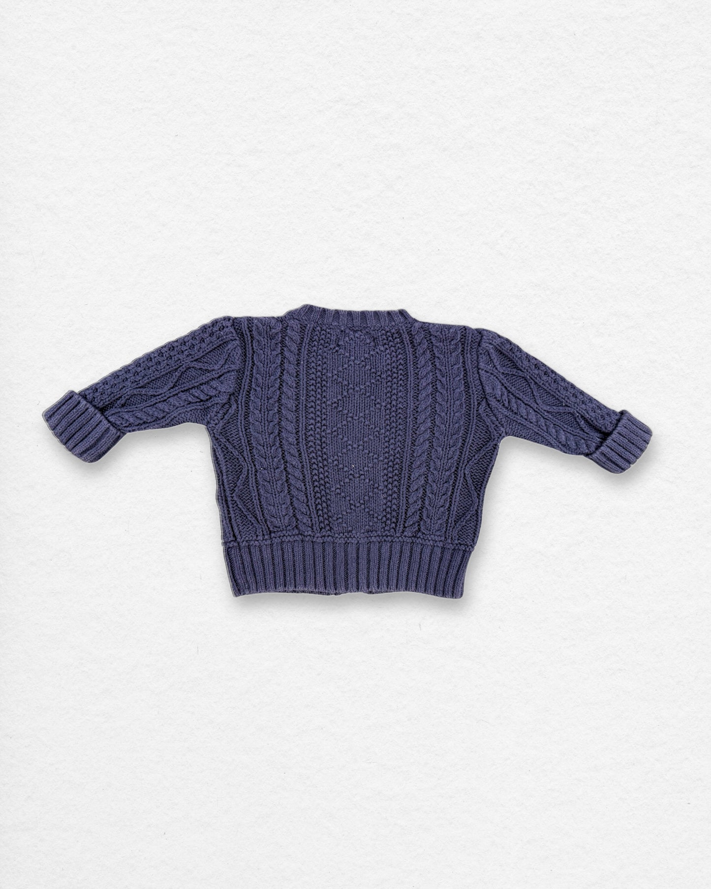 Ralph Lauren Cable Knit Baby Cardigan – 3M