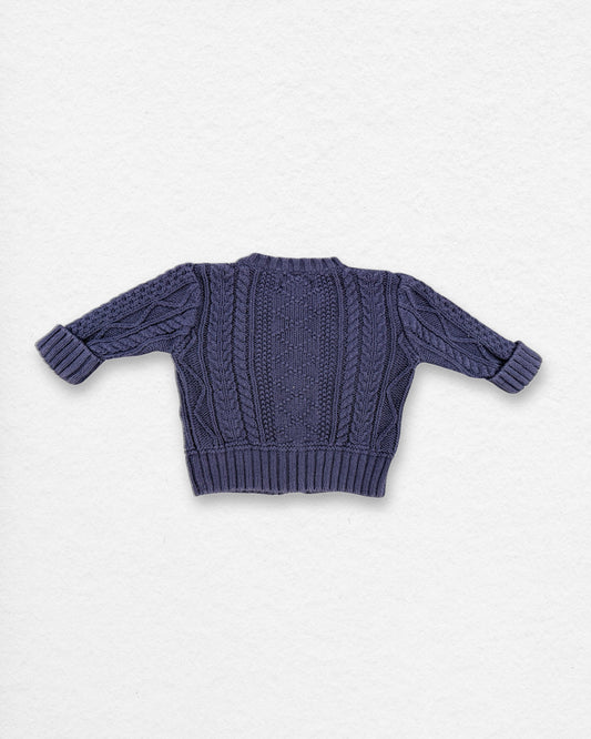 Ralph Lauren Cable Knit Baby Cardigan – 3M