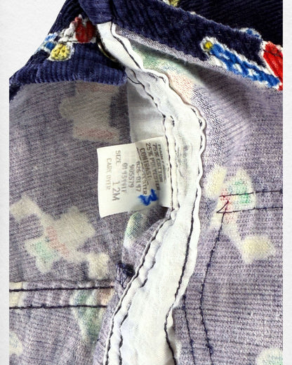 Vintage OshKosh Corduroy Overalls – 12M