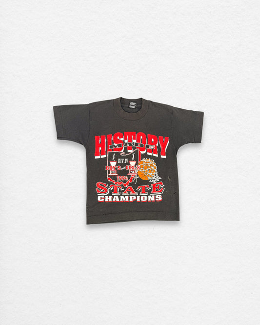 Vintage 90's Basketball Champions Tee – 6–8Y