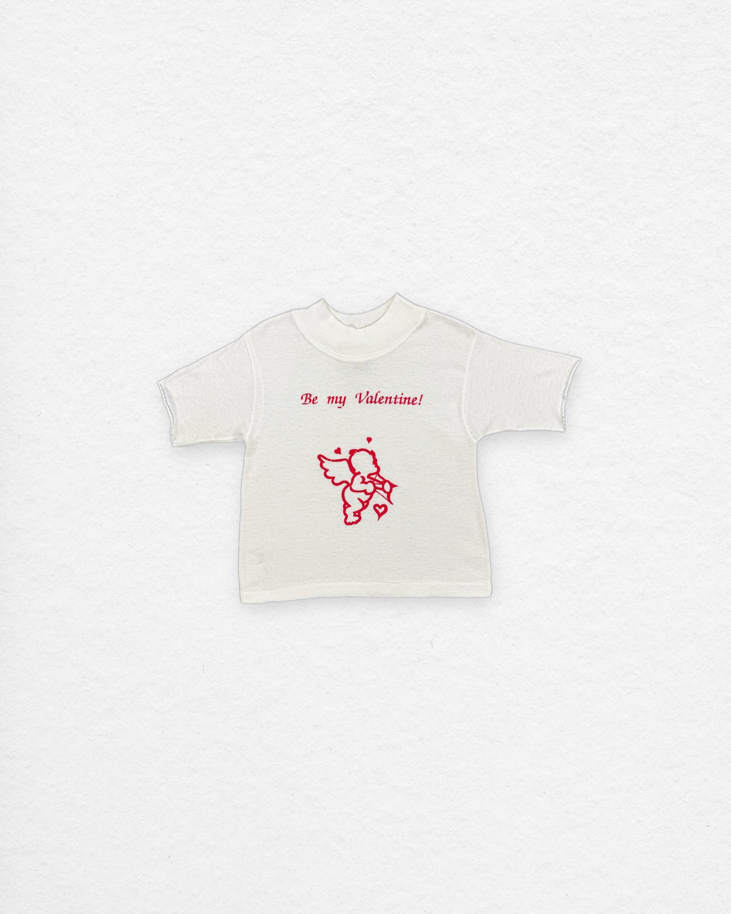 Vintage “Be My Valentine” Cupid Tee – 2–3Y