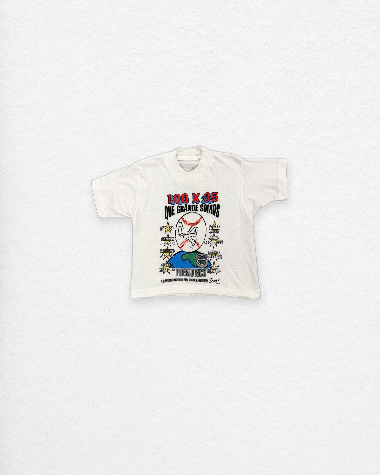 Vintage “100x35 Que Grande Somos” Tee – 3Y