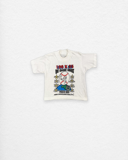 Vintage “100x35 Que Grande Somos” Tee – 3Y