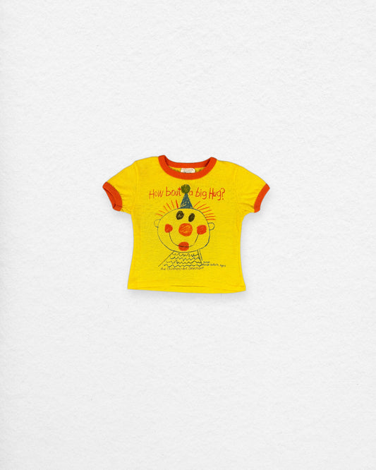 Vintage “How ‘Bout a Big Hug?” Baby Tee – 6–12M