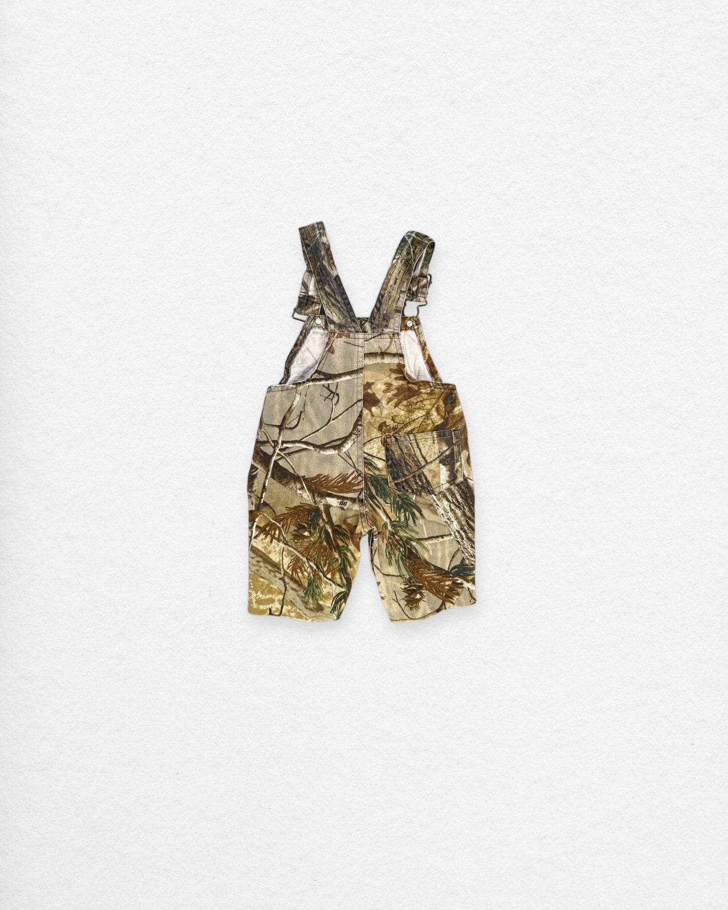Vintage Bass Pro Camo Overalls – 2T