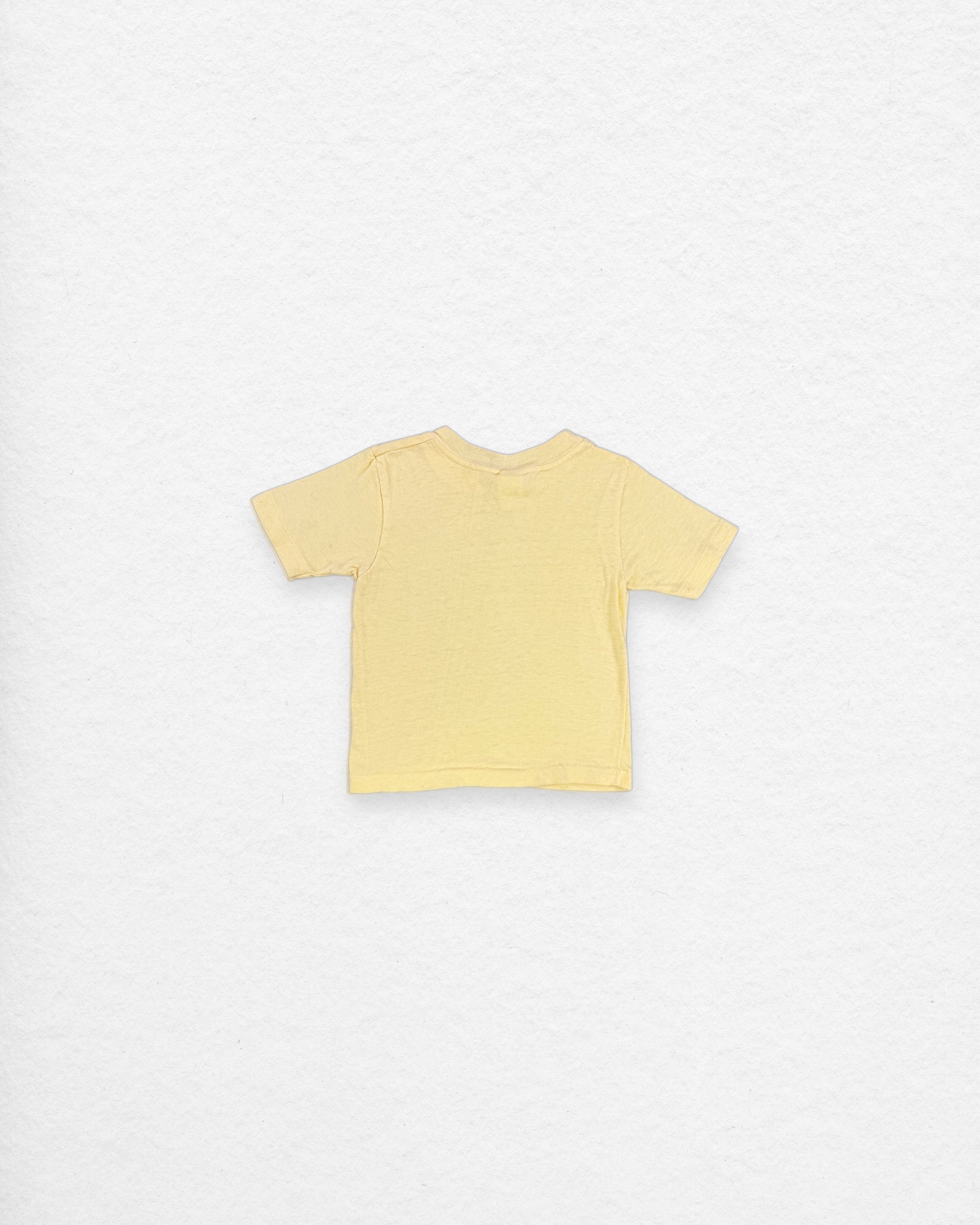 Vintage Yellow Basic Tee – 2Y