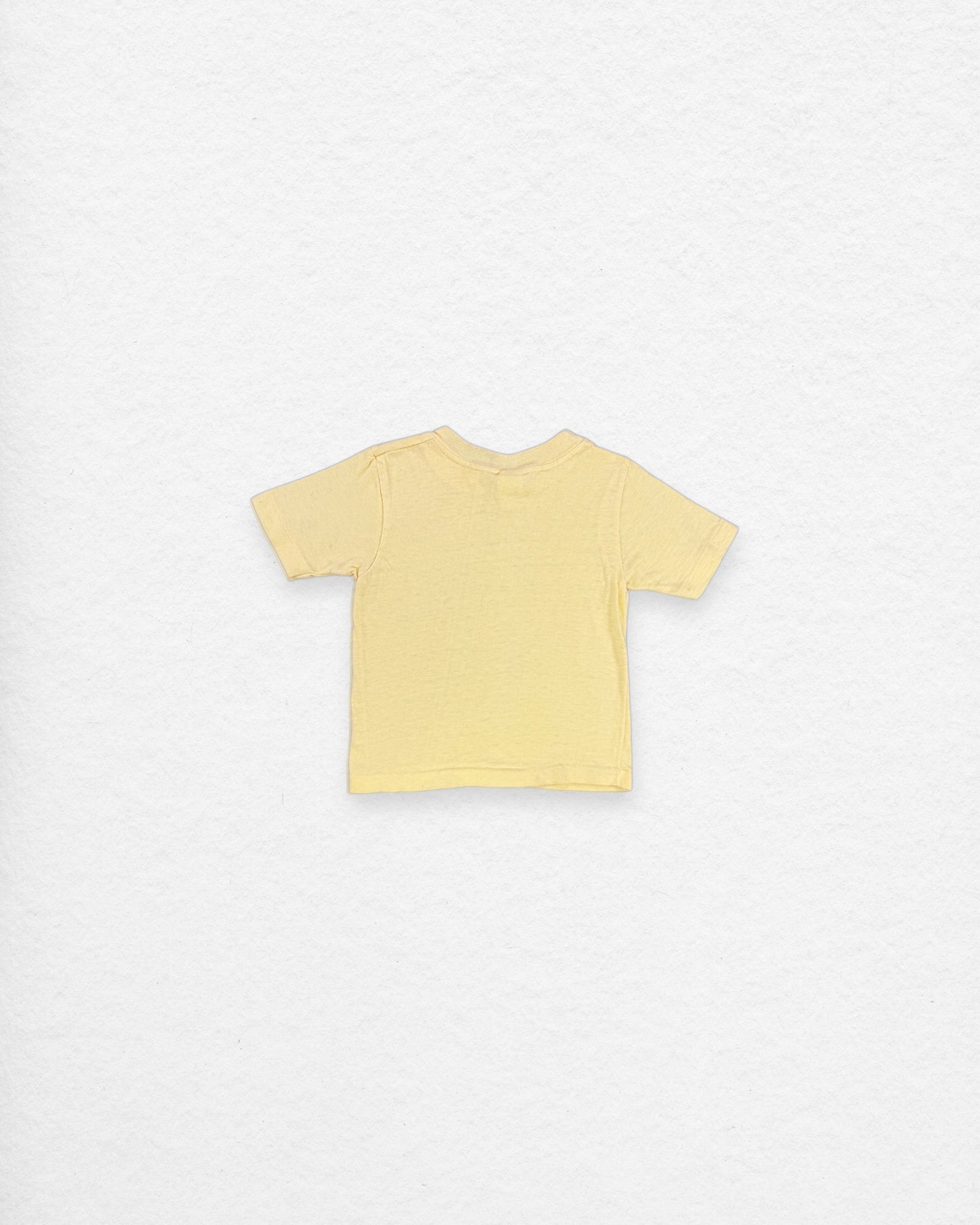 Vintage Yellow Basic Tee – 2Y