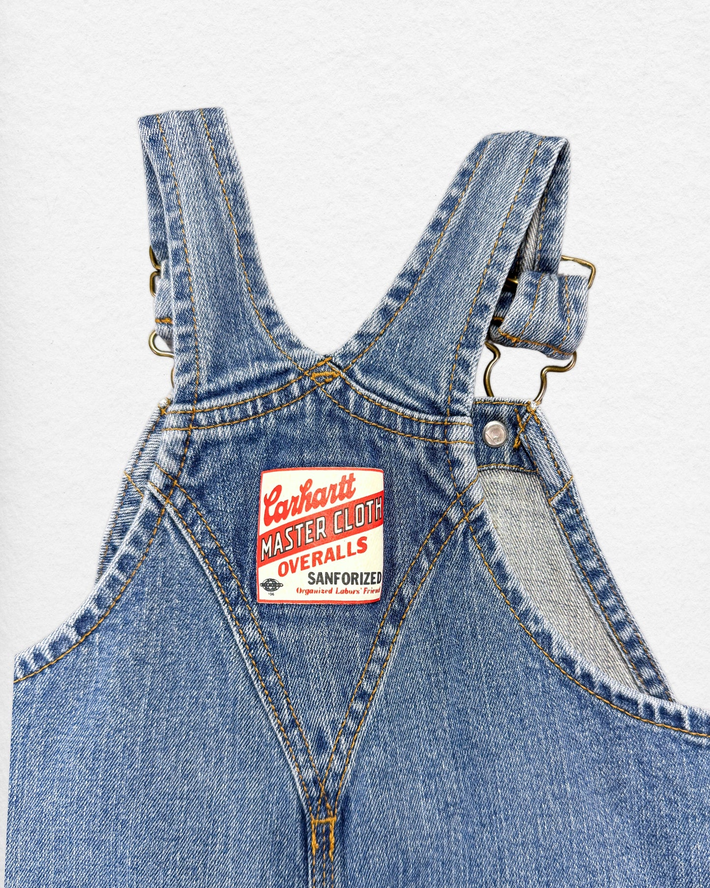 Vintage Carhartt Denim Overalls – 18M