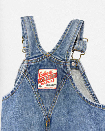 Vintage Carhartt Denim Overalls – 18M