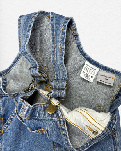 Vintage Carhartt Denim Overalls – 18M