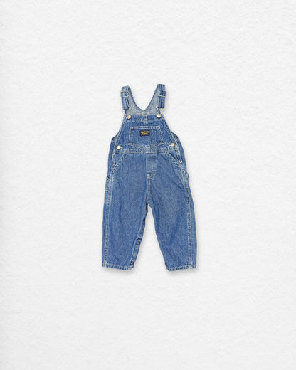 Vintage OshKosh Denim Overalls – 24M