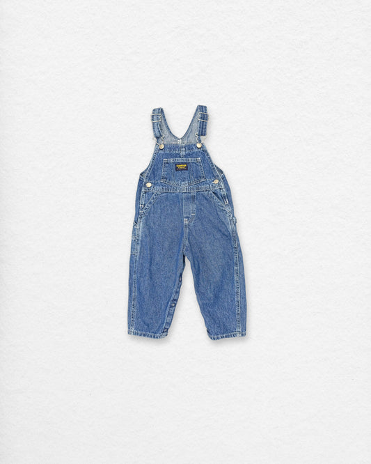 Vintage OshKosh Denim Overalls – 24M