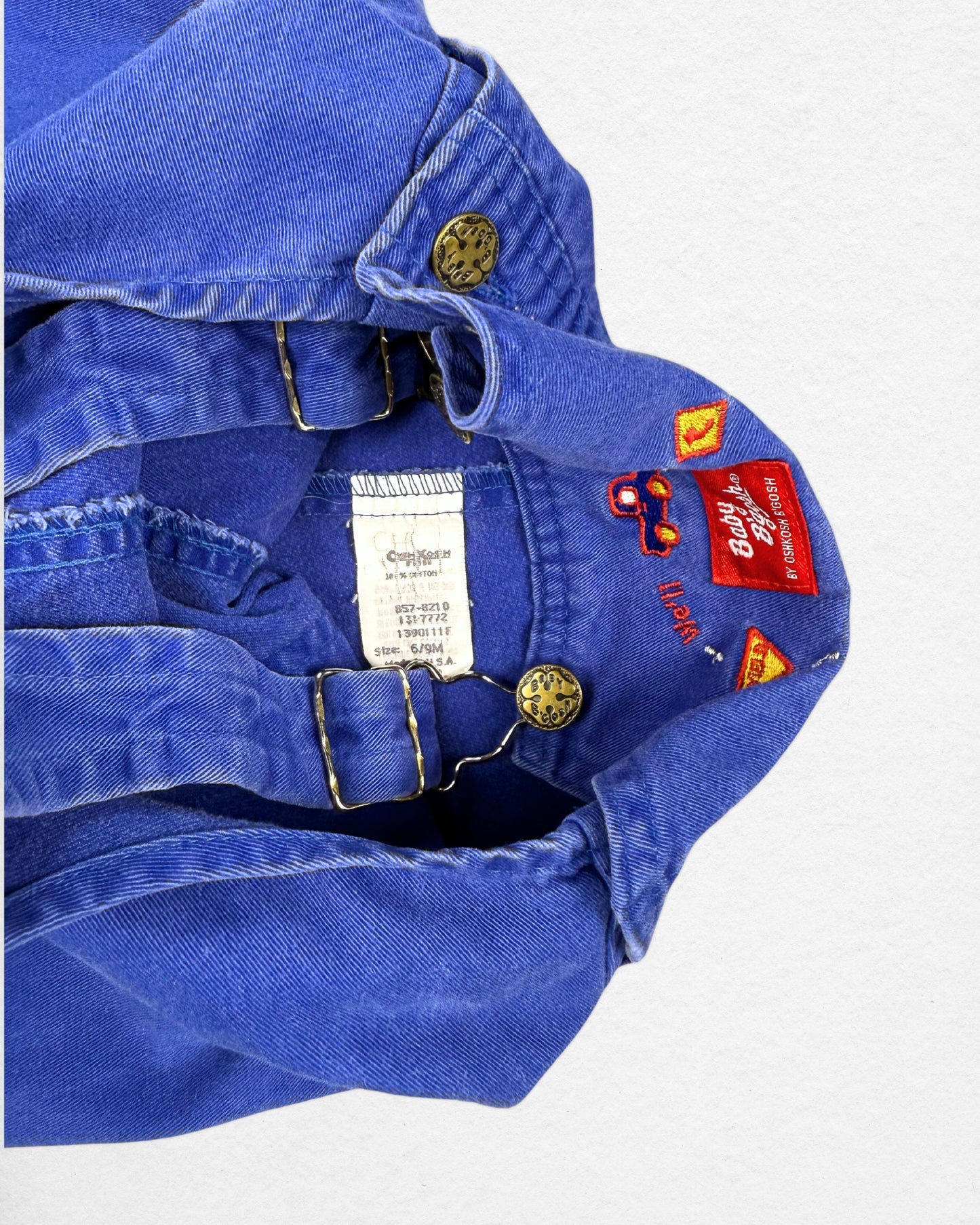Vintage OshKosh Overalls – 6–9M