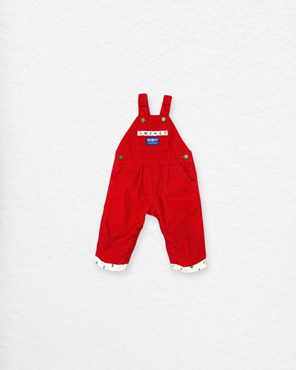 Vintage OshKosh Corduroy Overalls – 12M