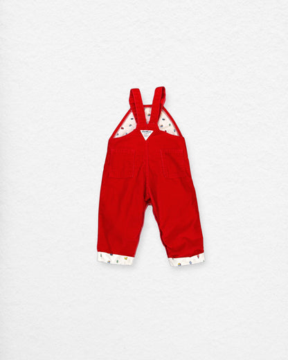 Vintage OshKosh Corduroy Overalls – 12M