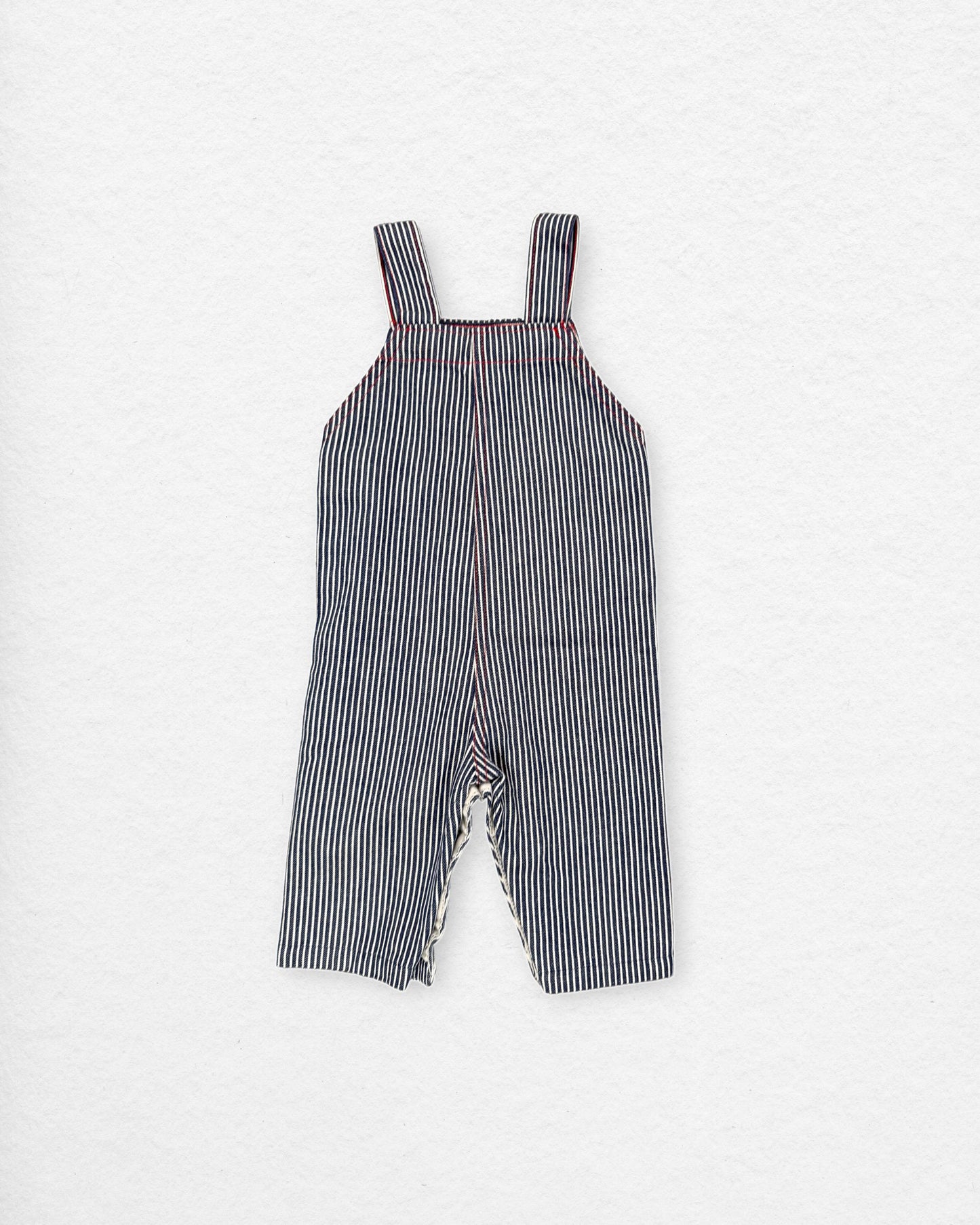 Vintage Healthtex Striped Overalls – 6M