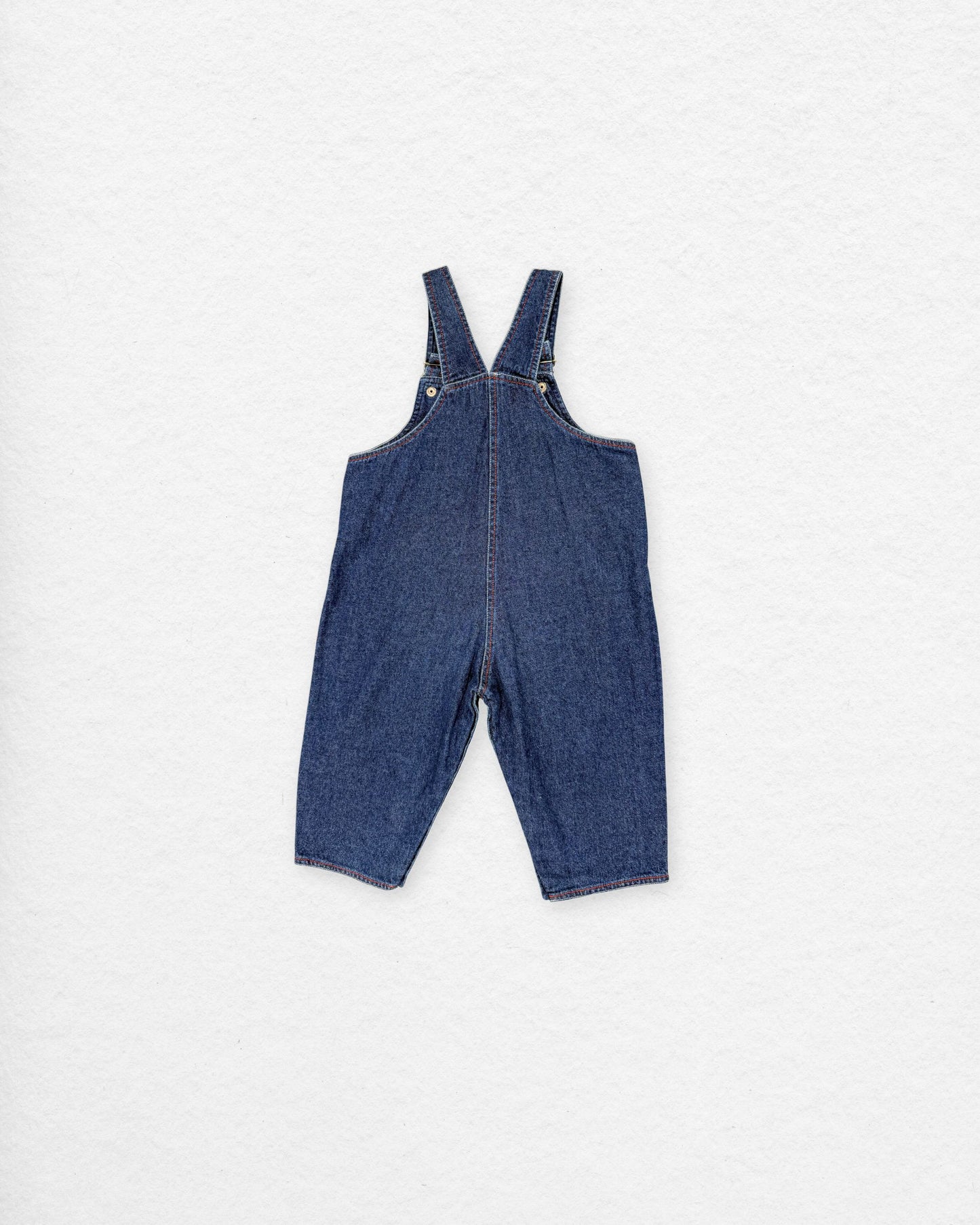Vintage YSL Denim Overalls – 12–18M