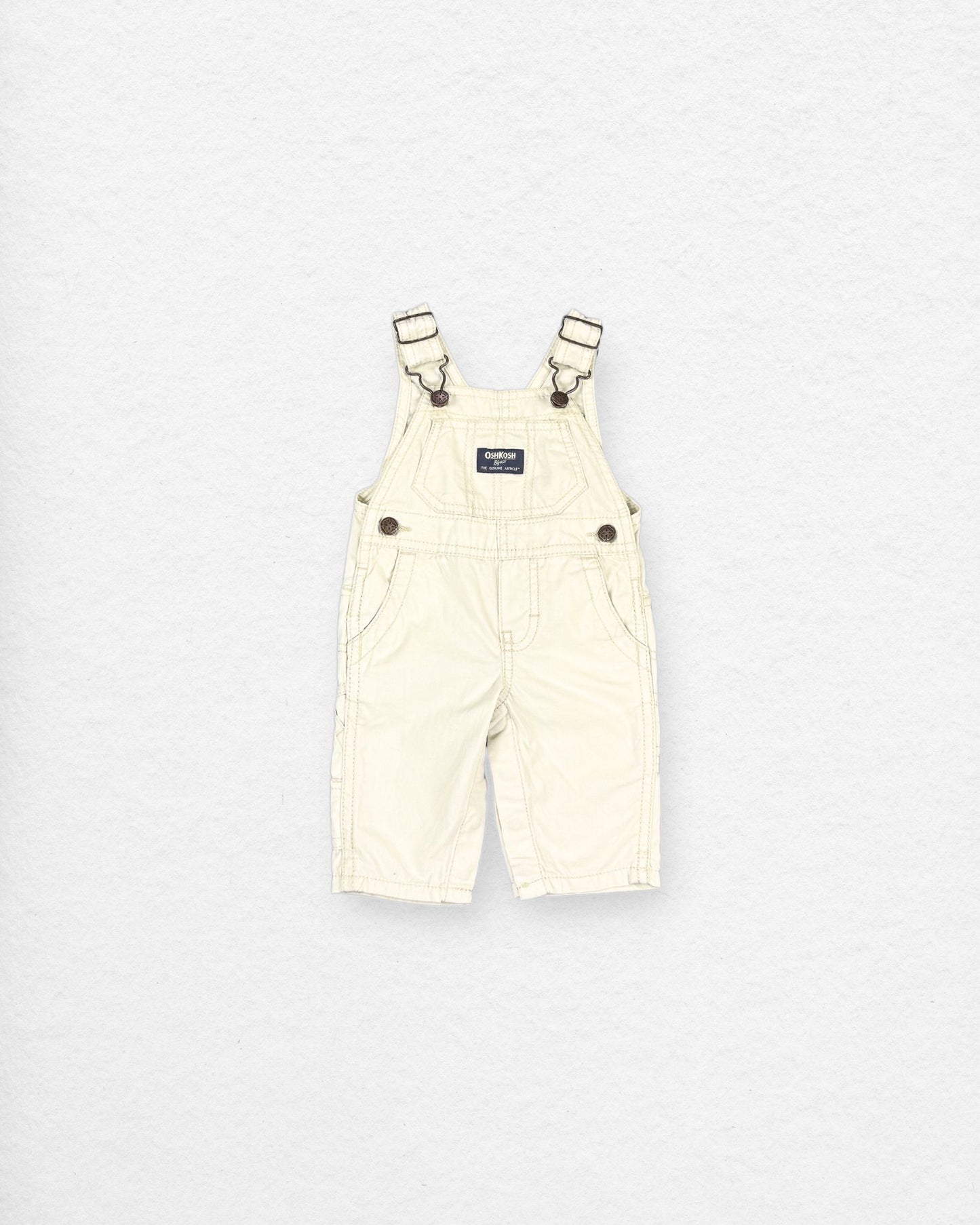OshKosh Cream Overalls – 3M