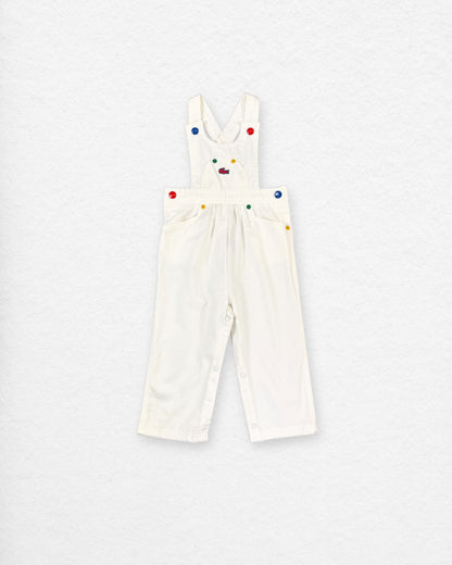 Rare Vintage Lacoste Cream Overalls – 24M