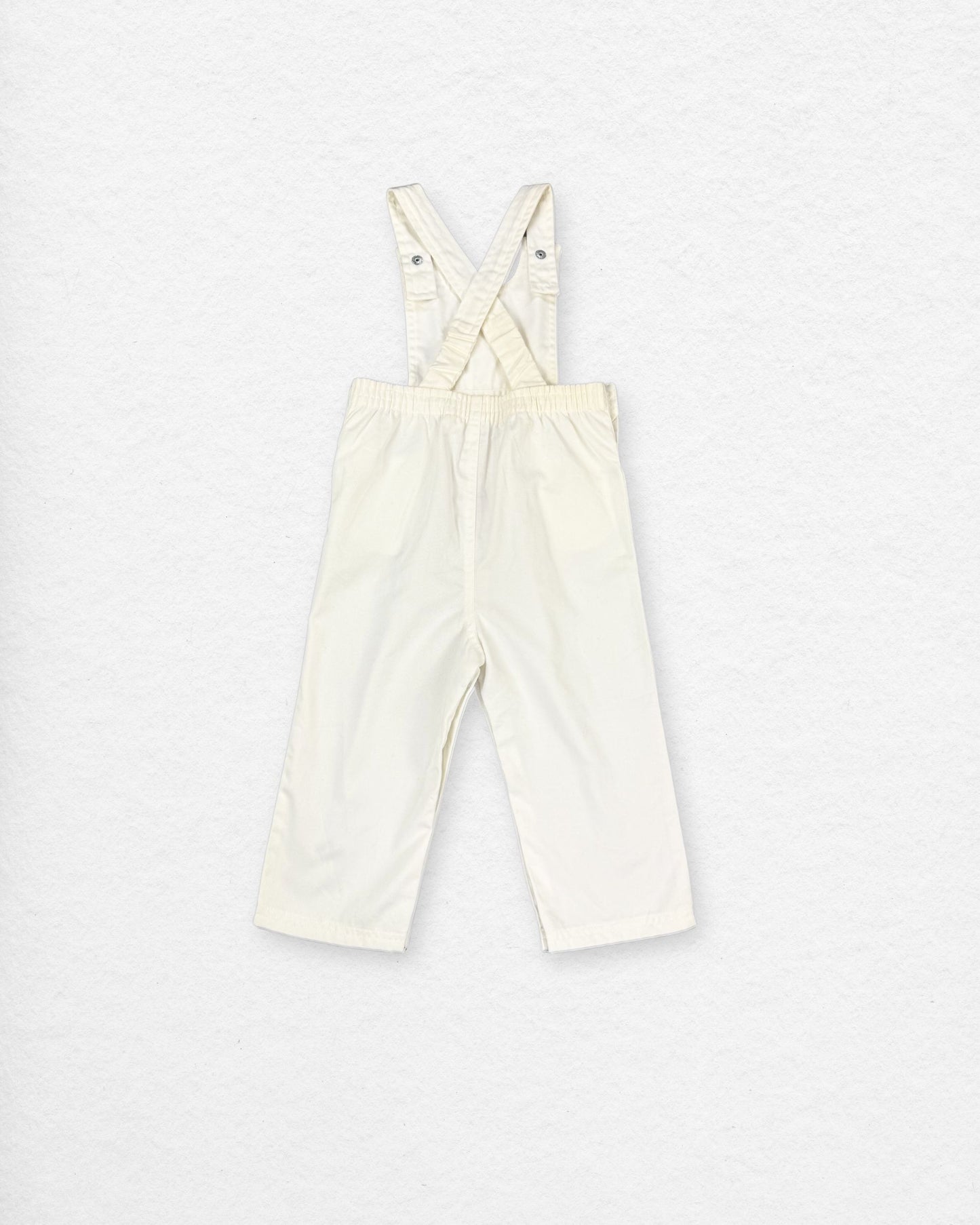 Rare Vintage Lacoste Cream Overalls – 24M