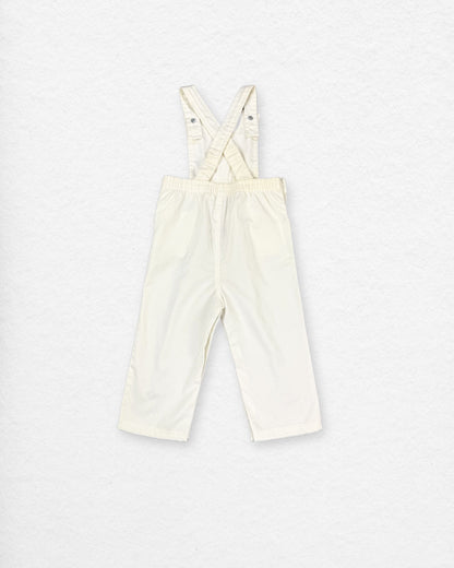 Rare Vintage Lacoste Cream Overalls – 24M