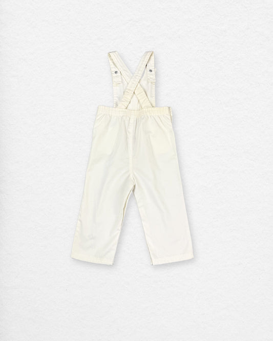Rare Vintage Lacoste Cream Overalls – 24M