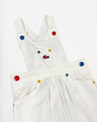 Rare Vintage Lacoste Cream Overalls – 24M