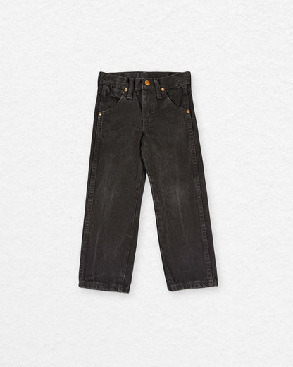 Vintage Wrangler Black Denim Jeans – 4Y