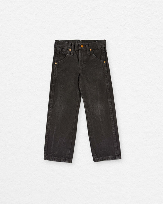 Vintage Wrangler Black Denim Jeans – 4Y
