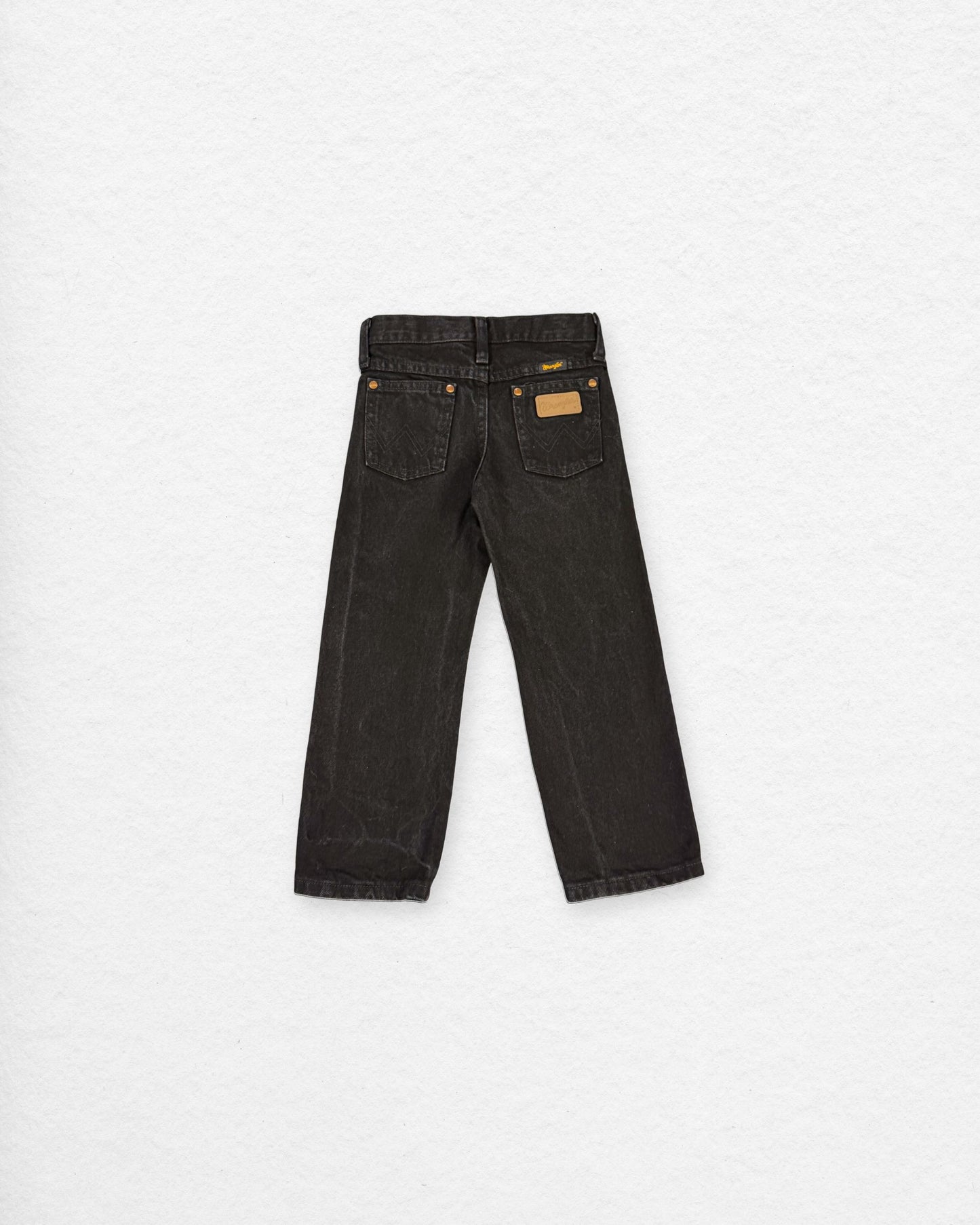 Vintage Wrangler Black Denim Jeans – 4Y