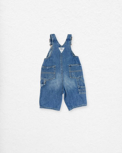 OshKosh Denim Short Overalls – 6M