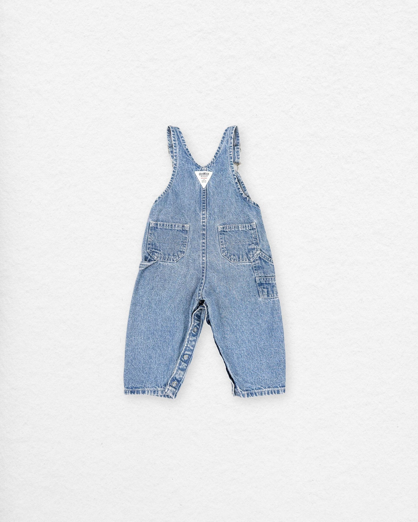 Vintage OshKosh Denim Overalls – 18M
