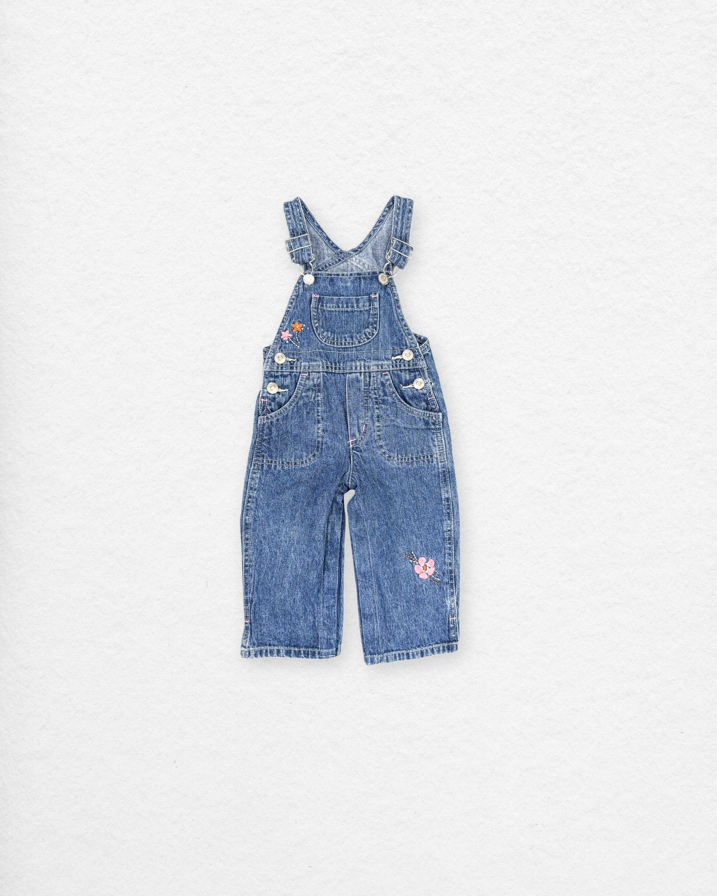 Genuine Kids from OshKosh Denim Overalls – 18M