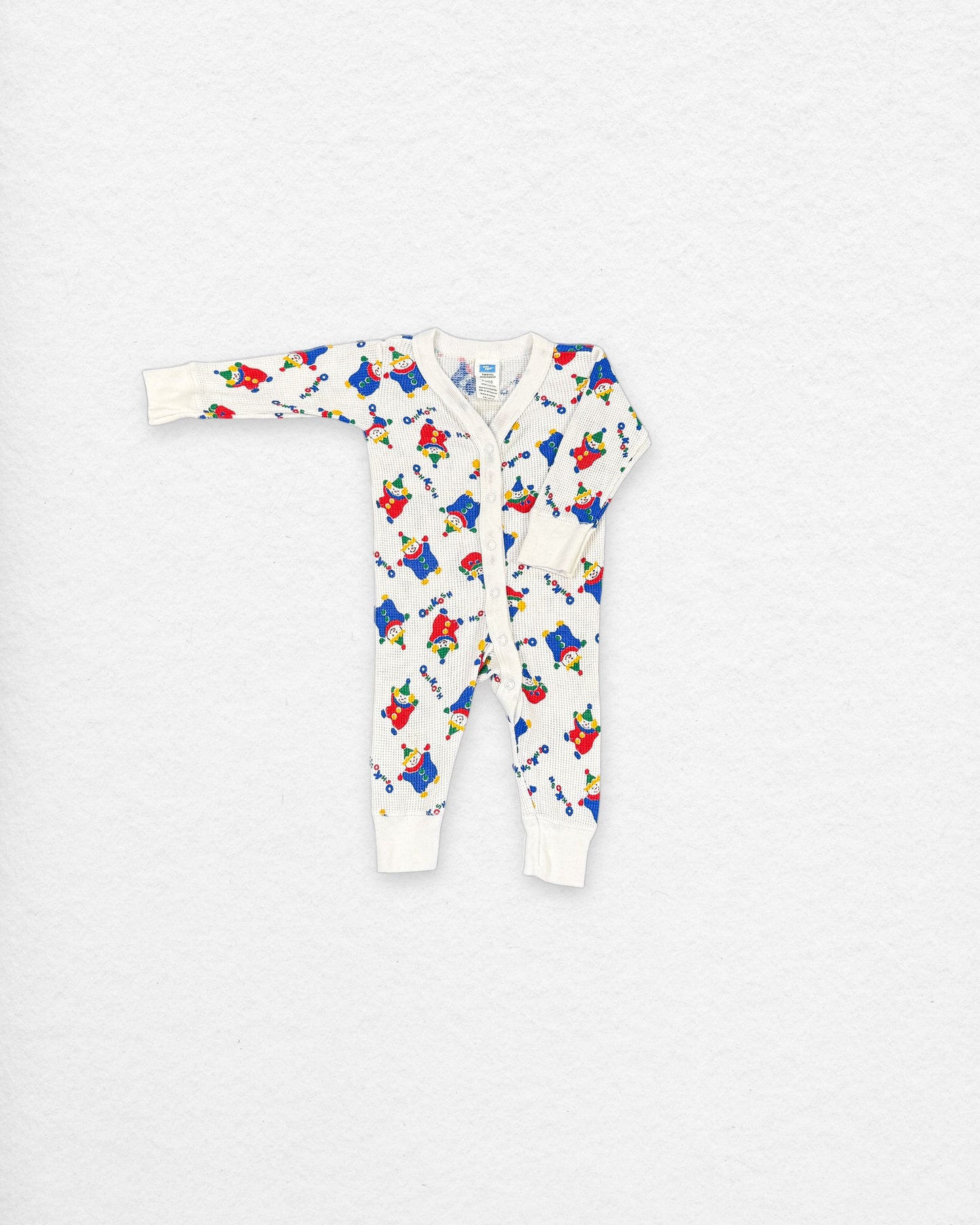 OshKosh Clown Print Onesie – 6M
