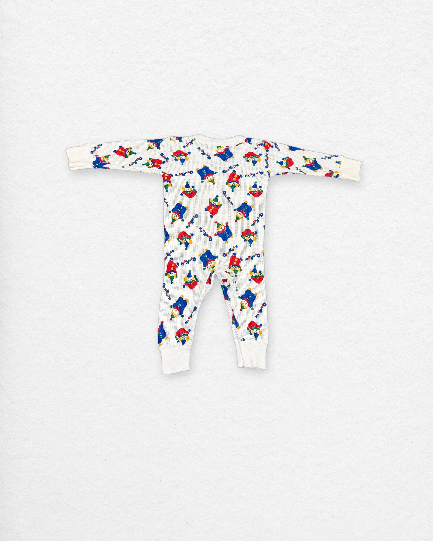 OshKosh Clown Print Onesie – 6M