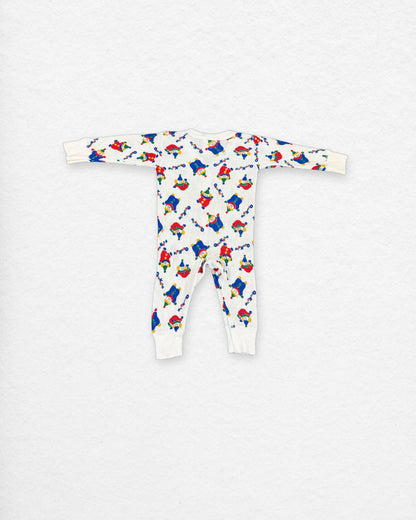 OshKosh Clown Print Onesie – 6M
