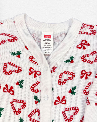 Baby B’Gosh Christmas Candy Cane Onesie – 6M