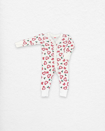 Baby B’Gosh Christmas Candy Cane Onesie – 6M
