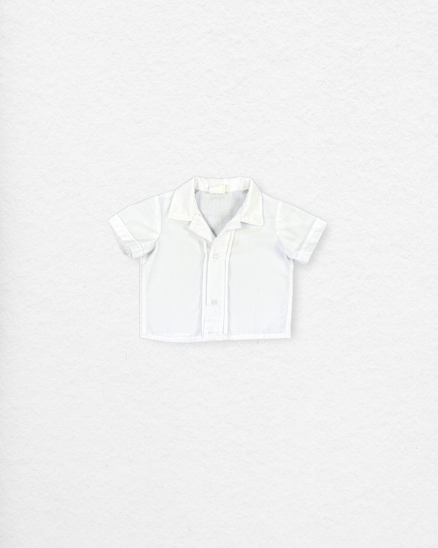 Vintage White Button Up Shirt – 12M