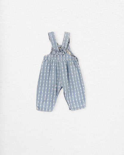 OshKosh Vintage Floral Overalls – 3-6M